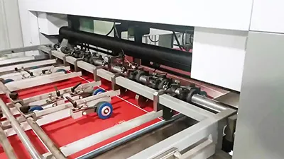 Автоматический пресс для горячего тиснения фольгой и высечки HF-1450MTE