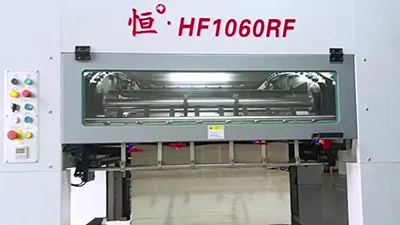 Автоматический плосковысекальный пресс с удалением облоя HF-1060RF (сверхмощный)